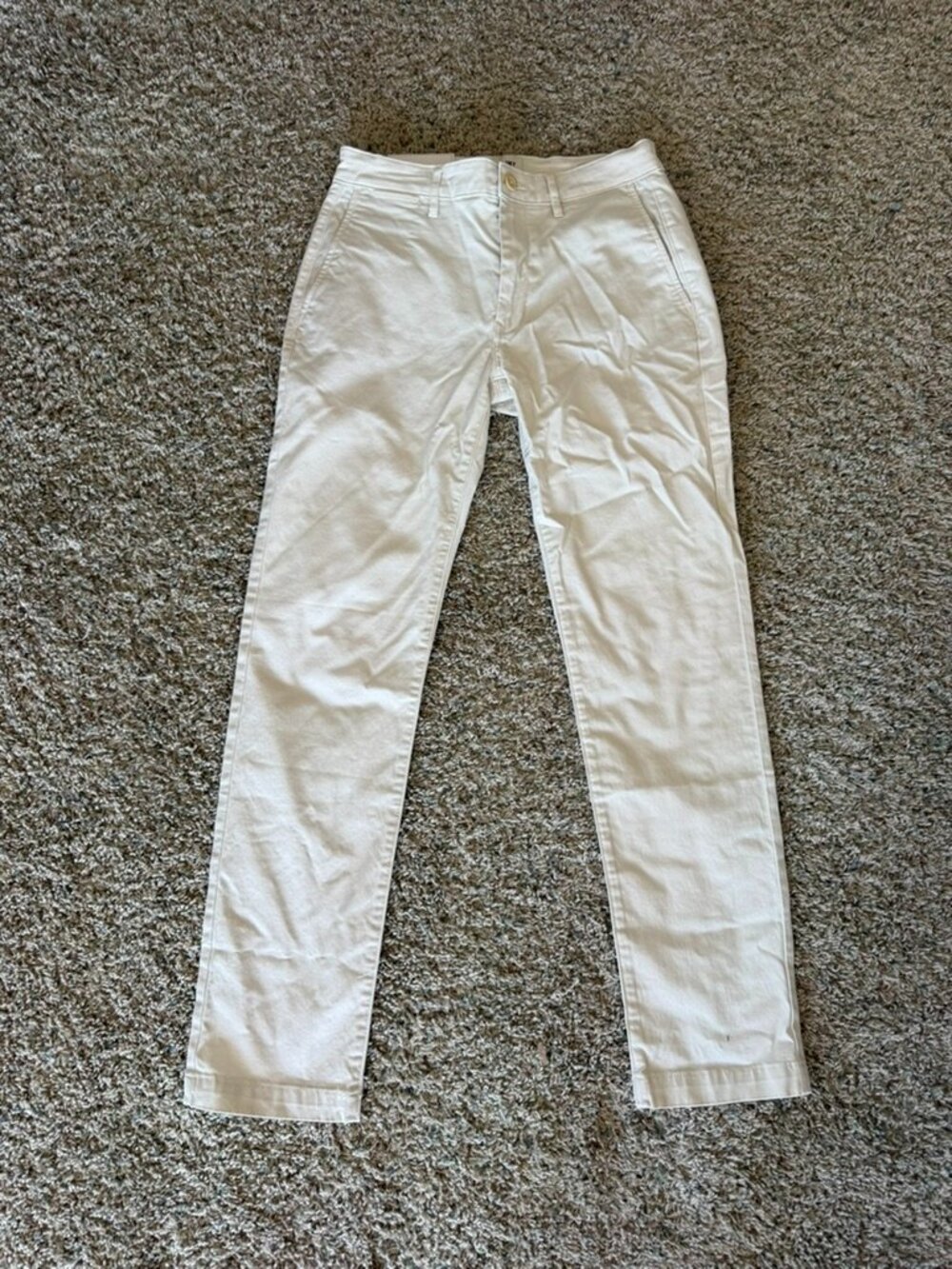 NWT Flint & Tinder Slim Fit 365 5-Pocket Pants Sz 29x30 Salt - Picture 2 of 6